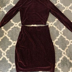 Fashion Nova skirt set